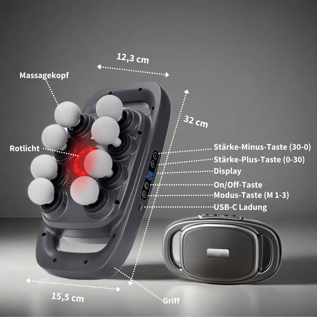 MultiBeat - schnelle Tiefengewebsmassage