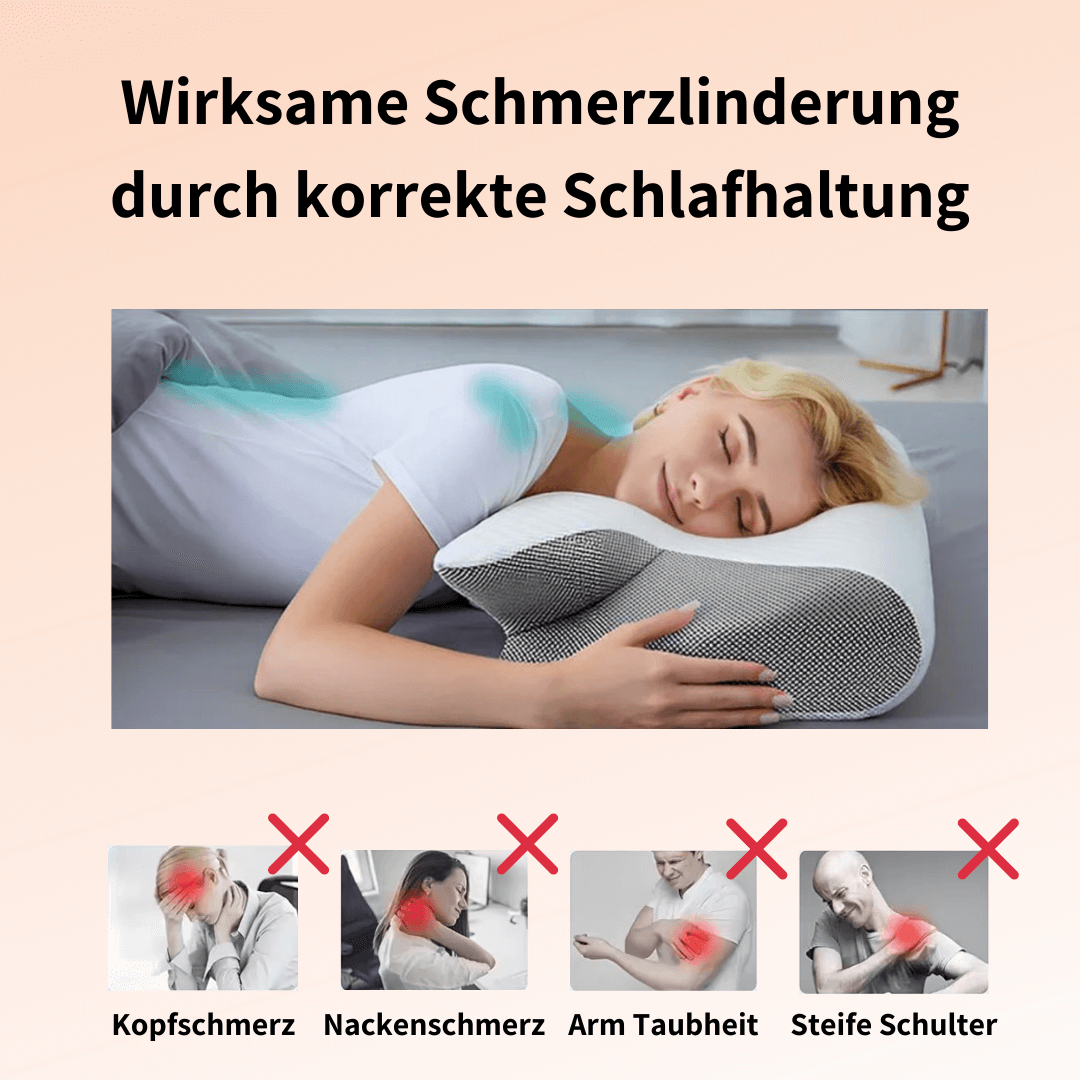 ErgoStern - Sanftes Wolkenkissen für erholsamen Schlaf