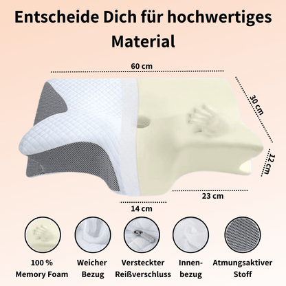 ErgoStern - Sanftes Wolkenkissen für erholsamen Schlaf