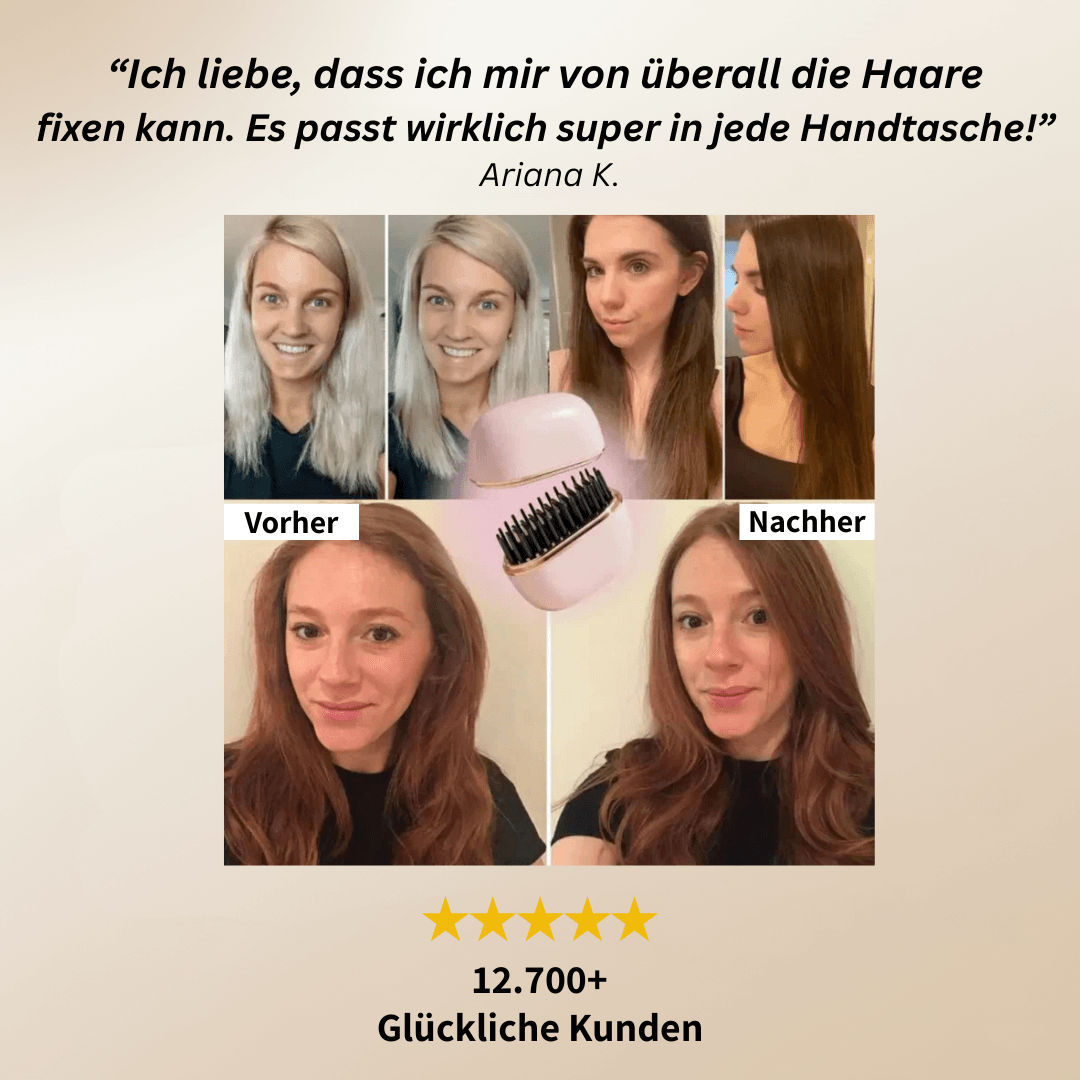 ELÉA - eleganter Mini-Haarglätter für unterwegs