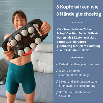 MultiBeat - schnelle Tiefengewebsmassage