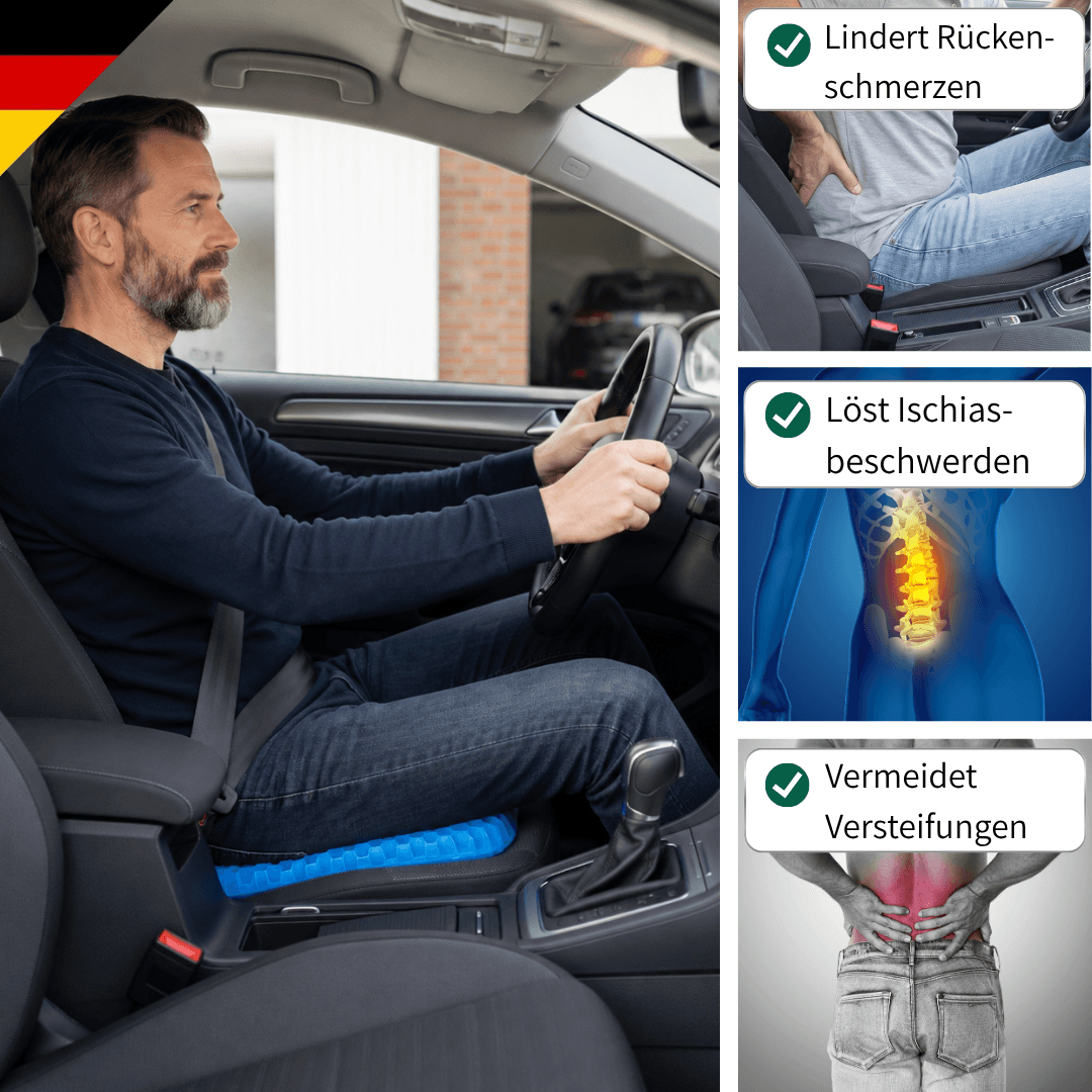 Gelotex - Schmerzfrei sitzen selbst bei 8+ Std. Fahrt