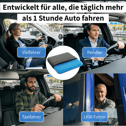 Gelotex - Schmerzfrei sitzen selbst bei 8+ Std. Fahrt