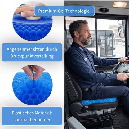 Gelotex - Schmerzfrei sitzen selbst bei 8+ Std. Fahrt