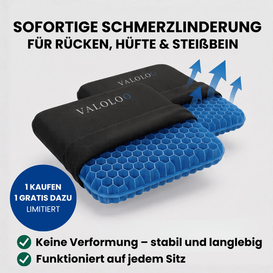 Gelotex - Schmerzfrei sitzen selbst nach Stunden