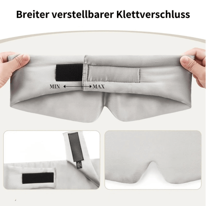 SleepEye - Gesunde Seidenschlafmaske für schnelles Einschlafen