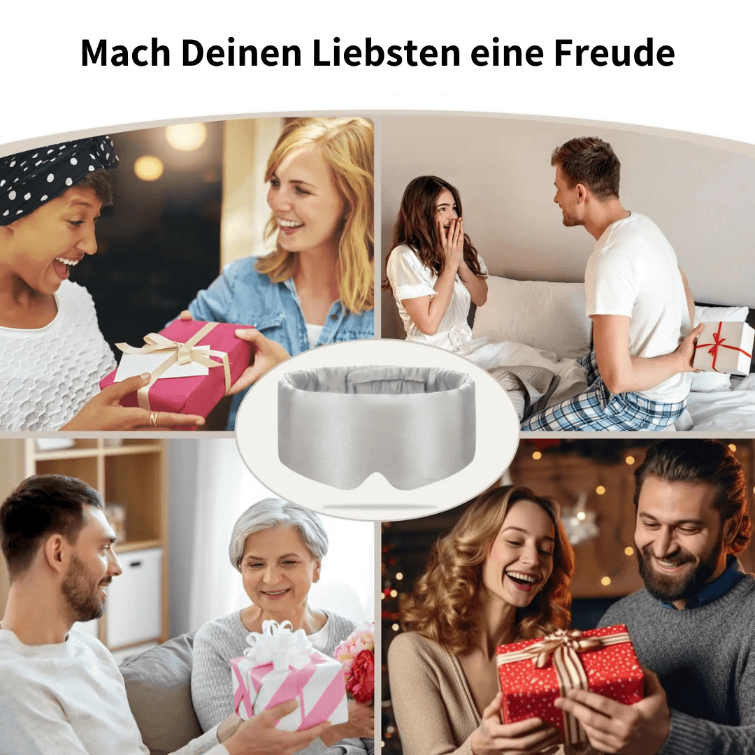 SleepEye - Gesunde Seidenschlafmaske für schnelles Einschlafen