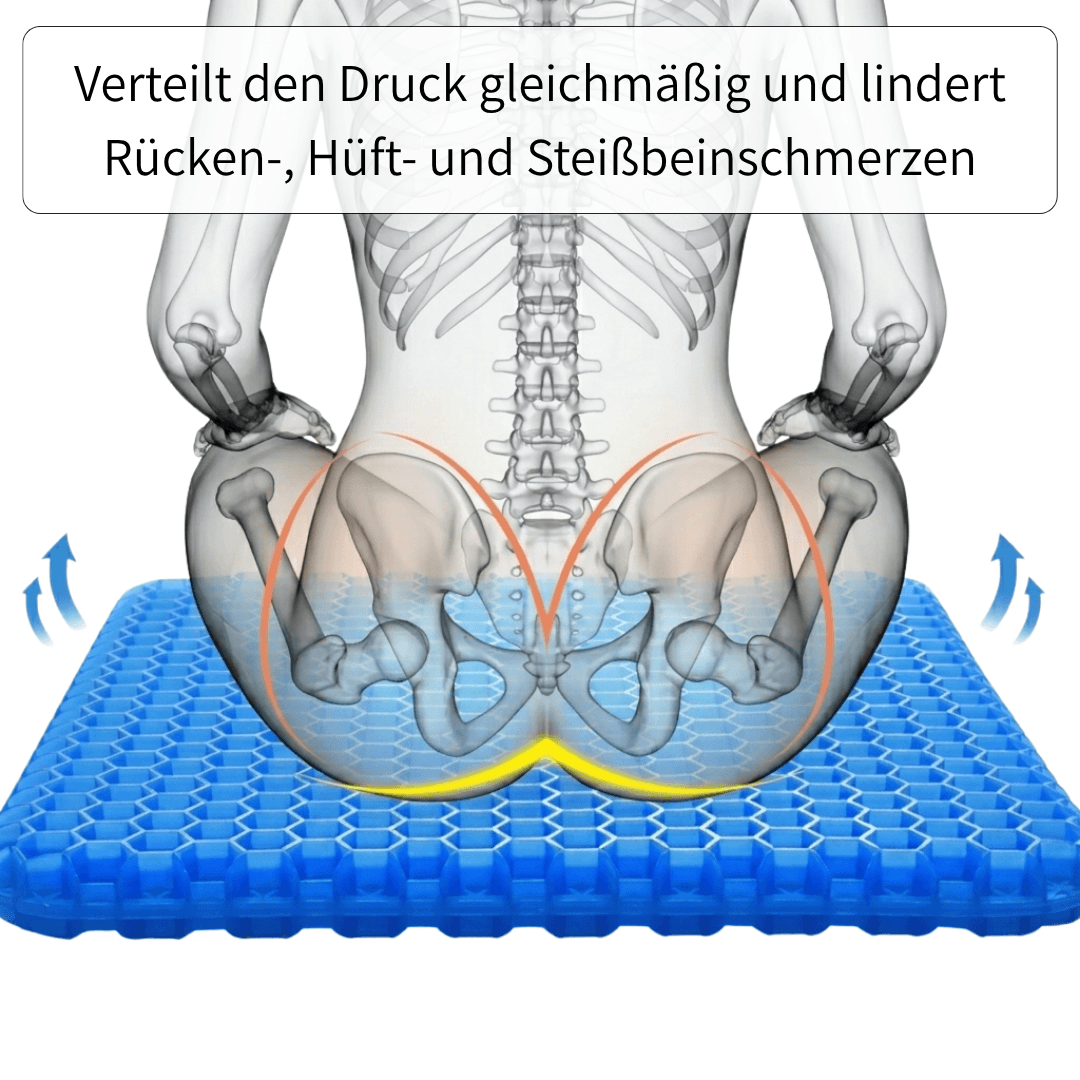 Gelotex - Schmerzfreies Sitzen den ganzen Tag